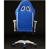 Кресло AKRacing CALIFORNIA TAHOE, геймерское, экокожа, цвет синий/белый фото 6