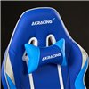 Кресло AKRacing CALIFORNIA TAHOE, геймерское, экокожа, цвет синий/белый фото 8