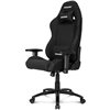 Кресло AKRacing K7012 Black, геймерское, ткань, цвет черный фото 1