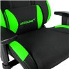Кресло AKRacing K7012 Black/Green, геймерское, ткань, цвет черный/зеленый фото 9
