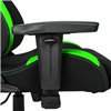 Кресло AKRacing K7012 Black/Green, геймерское, ткань, цвет черный/зеленый фото 10