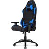 Кресло AKRacing K7012 Black/Blue, геймерское, ткань, цвет черный/синий фото 1