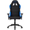 Кресло AKRacing K7012 Black/Blue, геймерское, ткань, цвет черный/синий фото 2