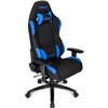 Кресло AKRacing K7012 Black/Blue, геймерское, ткань, цвет черный/синий фото 4