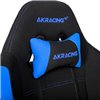 Кресло AKRacing K7012 Black/Blue, геймерское, ткань, цвет черный/синий фото 8