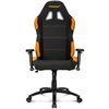 Кресло AKRacing K7012 Black/Orange, геймерское, ткань, цвет черный/оранжевый фото 2
