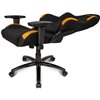 Кресло AKRacing K7012 Black/Orange, геймерское, ткань, цвет черный/оранжевый фото 3