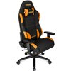 Кресло AKRacing K7012 Black/Orange, геймерское, ткань, цвет черный/оранжевый фото 4