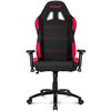 Кресло AKRacing K7012 Black/Red, геймерское, ткань, цвет черный/красный фото 2