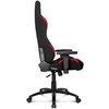 Кресло AKRacing K7012 Black/Red, геймерское, ткань, цвет черный/красный фото 5