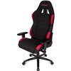 Кресло AKRacing K7012 Black/Red, геймерское, ткань, цвет черный/красный фото 7