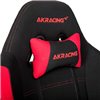 Кресло AKRacing K7012 Black/Red, геймерское, ткань, цвет черный/красный фото 8