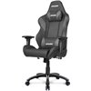Кресло AKRacing LX PLUS Black, геймерское, экокожа, цвет черный фото 1