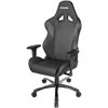 Кресло AKRacing LX PLUS Black, геймерское, экокожа, цвет черный фото 7