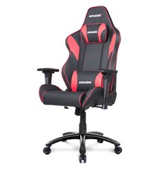 Кресло AKRacing LX PLUS Black/Red, геймерское, экокожа, цвет черный/красный