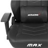 Кресло AKRacing MAX Black, геймерское, экокожа, цвет черный фото 10