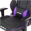 Кресло AKRacing MAX Black/Indigo, геймерское, экокожа, цвет черный/индиго/серый фото 9