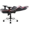 Кресло AKRacing MAX Black/Red, геймерское, экокожа, цвет черный/красный/серый фото 3