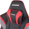 Кресло AKRacing MAX Black/Red, геймерское, экокожа, цвет черный/красный/серый фото 8