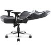 Кресло AKRacing MAX Black/White, геймерское, экокожа, цвет черный/белый/серый фото 3