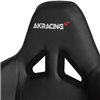 Кресло AKRacing OVERTURE Black, геймерское, экокожа, цвет черный фото 8