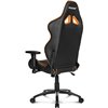 Кресло AKRacing OVERTURE Black/Orange, геймерское, экокожа, цвет черный/оранжевый/серый фото 7