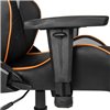 Кресло AKRacing OVERTURE Black/Orange, геймерское, экокожа, цвет черный/оранжевый/серый фото 10