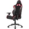 Кресло AKRacing OVERTURE Black/Red, геймерское, экокожа, цвет черный/красный/серый фото 1