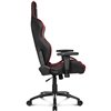 Кресло AKRacing OVERTURE Black/Red, геймерское, экокожа, цвет черный/красный/серый фото 5