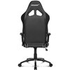 Кресло AKRacing OVERTURE Black/White, геймерское, экокожа, цвет черный/белый/серый фото 6