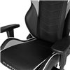 Кресло AKRacing OVERTURE Black/White, геймерское, экокожа, цвет черный/белый/серый фото 9