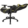 Кресло AKRacing OVERTURE Black/Yellow, геймерское, экокожа, цвет черный/желтый/серый фото 3