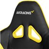 Кресло AKRacing OVERTURE Black/Yellow, геймерское, экокожа, цвет черный/желтый/серый фото 8