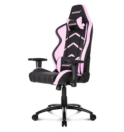 Кресло AKRacing PLAYER Black/Pink, геймерское, экокожа, цвет черный/розовый