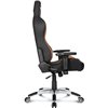 Кресло AKRacing PREMIUM Black/Brown, геймерское, экокожа, цвет черный/коричневый фото 5