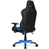 Кресло AKRacing PREMIUM Plus Black/Blue, геймерское, экокожа, цвет черный/синий фото 7