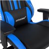 Кресло AKRacing PREMIUM Plus Black/Blue, геймерское, экокожа, цвет черный/синий фото 9