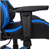 Кресло AKRacing PREMIUM Plus Black/Blue, геймерское, экокожа, цвет черный/синий фото 10