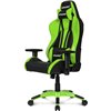 Кресло AKRacing PREMIUM Plus Black/Green, геймерское, экокожа, цвет черный/зеленый фото 1
