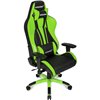 Кресло AKRacing PREMIUM Plus Black/Green, геймерское, экокожа, цвет черный/зеленый фото 4