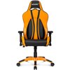 Кресло AKRacing PREMIUM Plus Black/Orange, геймерское, экокожа, цвет черный/оранжевый фото 2