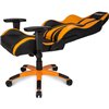 Кресло AKRacing PREMIUM Plus Black/Orange, геймерское, экокожа, цвет черный/оранжевый фото 3