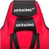 Кресло AKRacing PREMIUM Plus Black/Red, геймерское, экокожа, цвет черный/красный фото 8