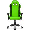 Кресло AKRacing PRIME Black/Green, геймерское, ткань, цвет черный/зеленый фото 2