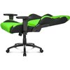Кресло AKRacing PRIME Black/Green, геймерское, ткань, цвет черный/зеленый фото 3