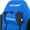 Кресло AKRacing PRIME Black/Blue, геймерское, ткань, цвет черный/синий фото 8