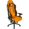 Кресло AKRacing PRIME Black/Orange, геймерское, ткань, цвет черный/оранжевый фото 4