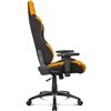 Кресло AKRacing PRIME Black/Orange, геймерское, ткань, цвет черный/оранжевый фото 5
