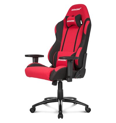 Кресло AKRacing PRIME Black/Red, геймерское, ткань, цвет черный/красный