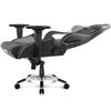 Кресло AKRacing PRO Black/Grey, геймерское, экокожа, цвет черный/серый/белый фото 3